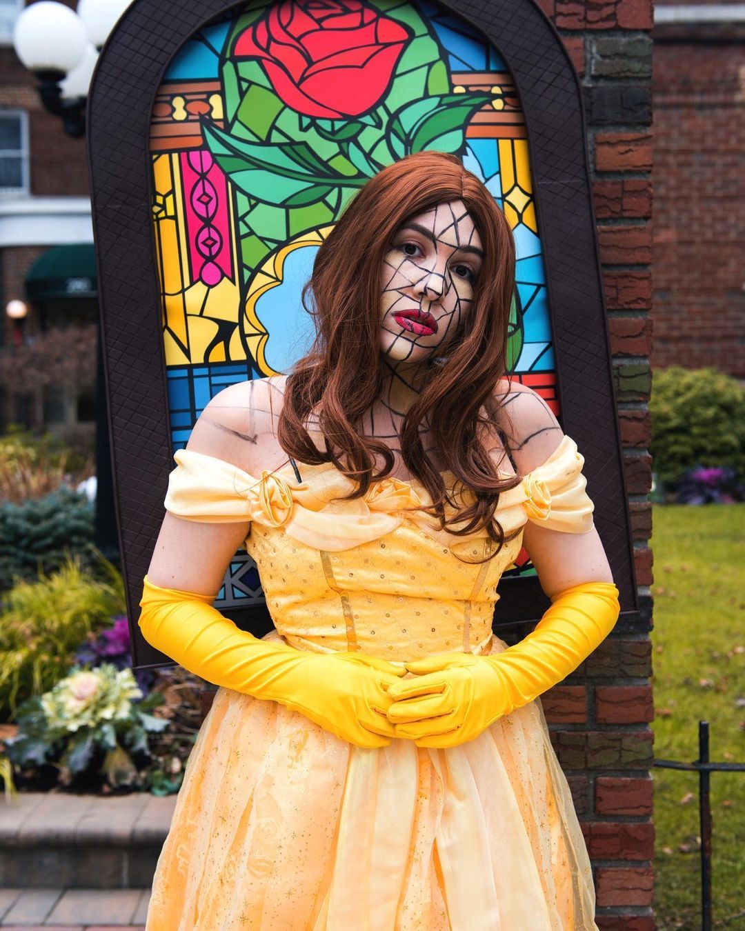 Stained Glass Belle from Beauty & the Beast : yaldamn // photo: @allisonthephotographer
Belle has always been one of my favorite Disney princesses but I had never found the motivation to cosplay her. People had already done gorgeous interpretations...